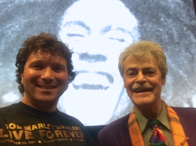 Celebrating the Life of Bob Marley with reggae historian Roger Steffens at USC, Jan. 29, 2015.